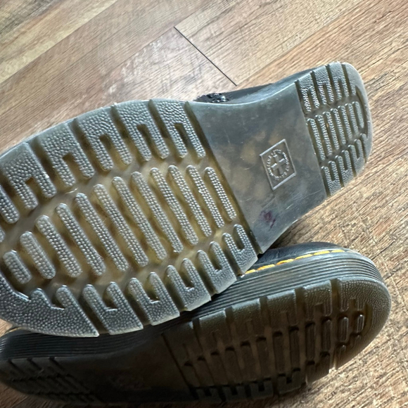 Dr. Martens 1460 Black Smooth Leather Lace Up Boots US 3 - Picture 12 of 16